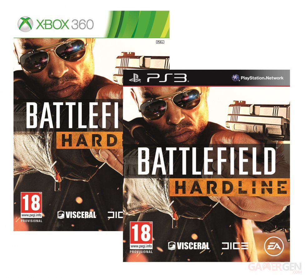Battlefield Hardline jaquette ps3 xbox 360