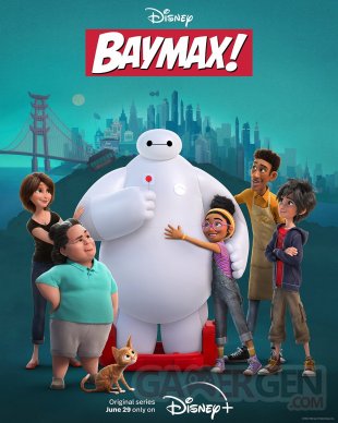 Baymax 2022 date sortie Disney+ Plus poster affiche