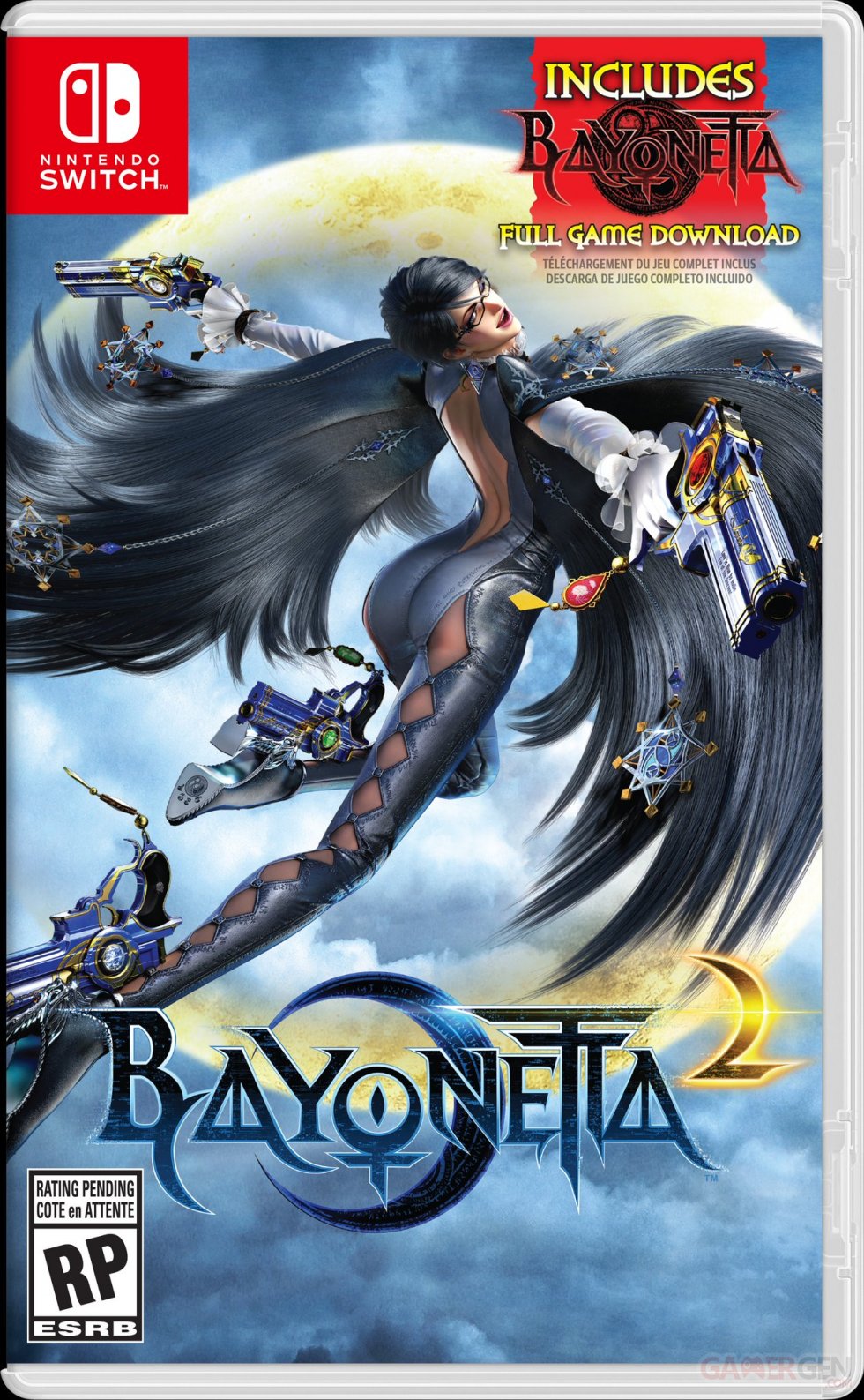 Bayonetta 1 2 jaquette