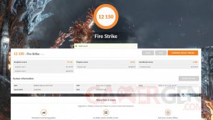 Benchmark HP Omen 17  3DMark Fire Strike