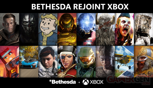 Bethesda Softworks joins rejoint Xbox family head art line up