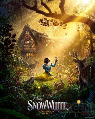 Blanche Neige Snow White affiche 10 08 2024