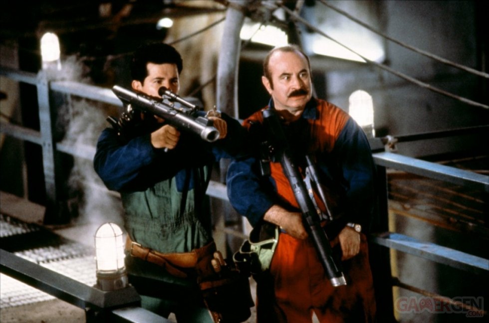 Bob Hoskins dans le film Super Mario Bros