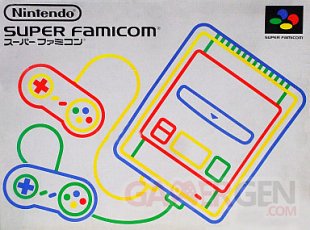 boite Super Nintendo Famicom