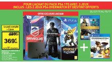 Bon Plan PS4 Slim jeux Auchan
