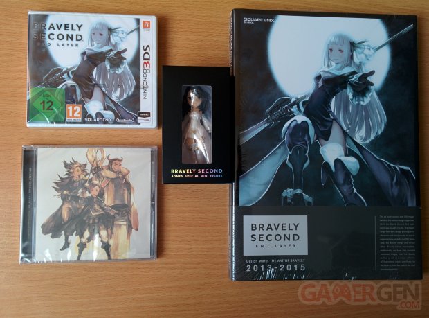 Bravely Second End Layer collector deballage unboxing photo 06