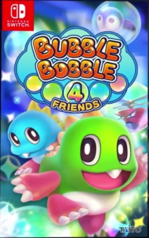 Bubble Bobble 4 Friends Jaquette Cover Switch