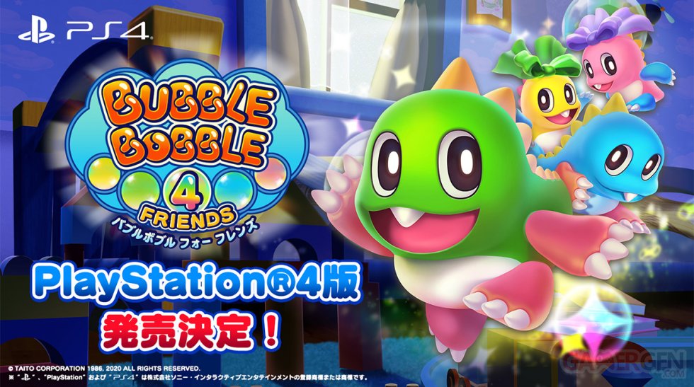 Bubble Bobble 4 Friends  PS4 Taito Japon