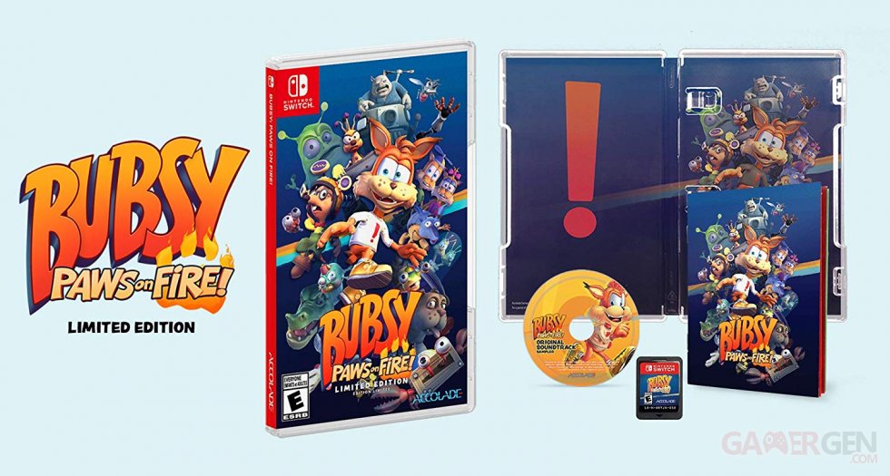 Bubsy Limited Edition Switch