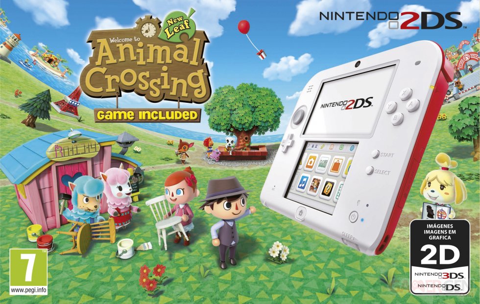 Bundle 2DS Animal Crossing 1