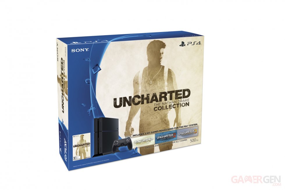 Bundle compilation Uncharted & PS4