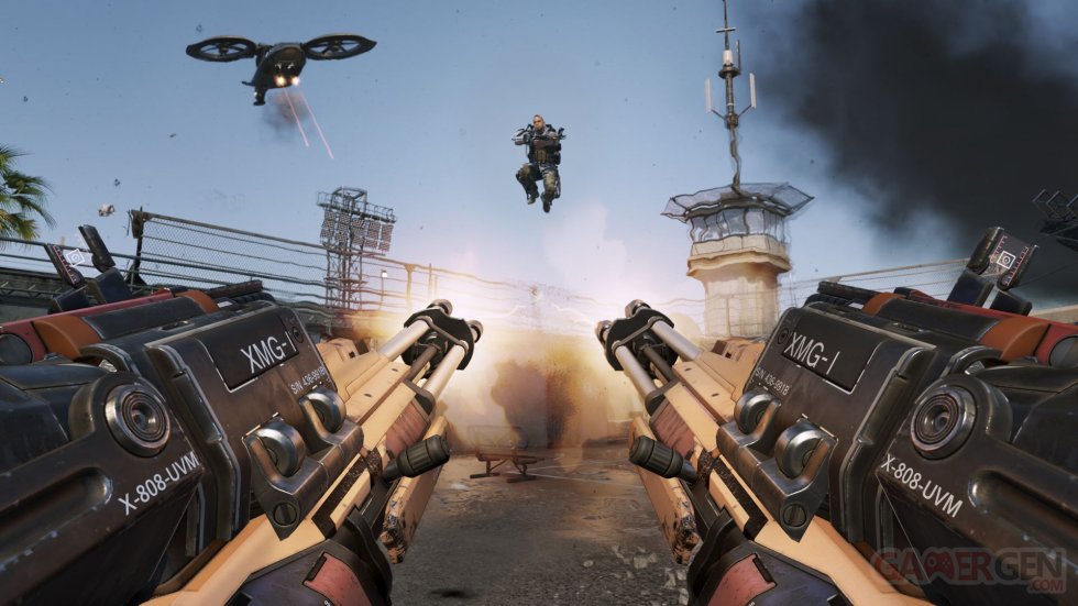 Call of Duty Advanced Warfare CoD AW_Riot_Gun Blazing