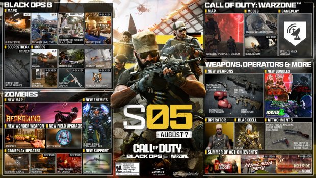 Call of Duty Black Ops 6 Warzone Saison 5.