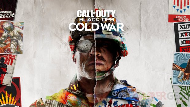 Call of Duty Black Ops Cold War logo key art artwork jaquette wallpaper fond d'écran
