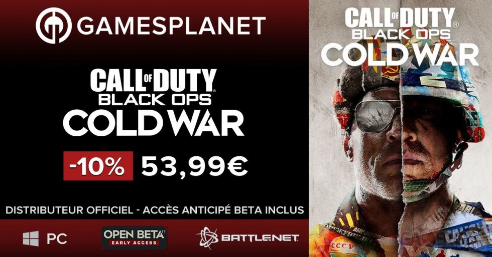 Call of Duty Black Ops Cold War Prétéléchargement Gamesplanet