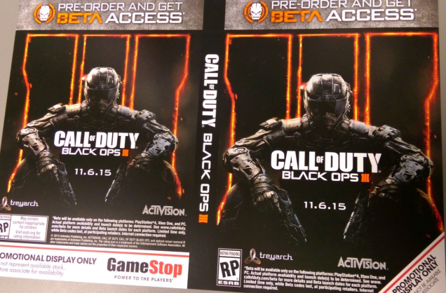 Call of Duty Black Ops III 3 Gamestop Date de sortie
