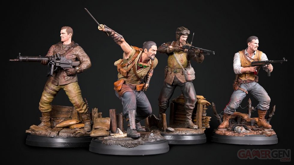 Call of Duty Black Ops Zombies figurine
