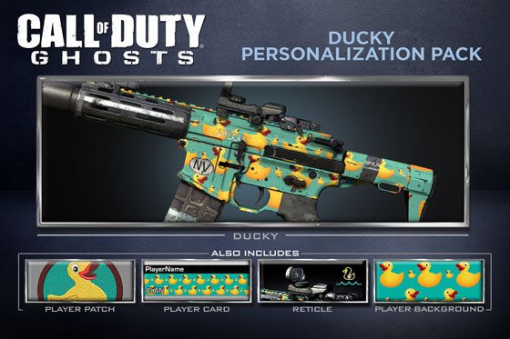 call of duty ghosts DLC ducky