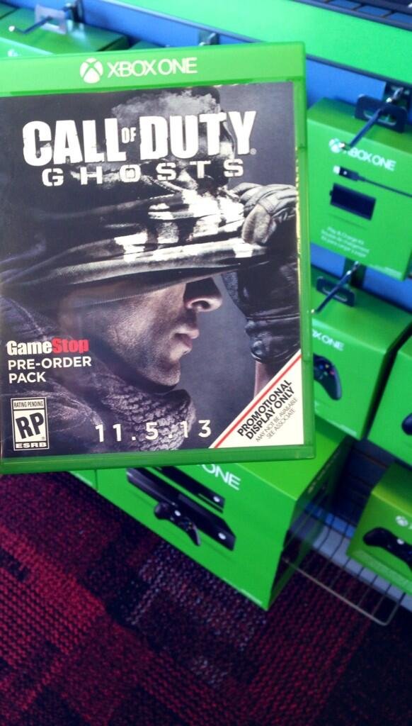 Call of Duty Ghosts Xbox One boite