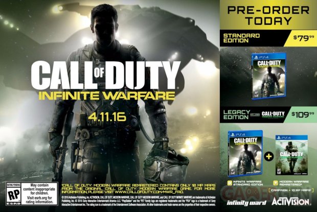 Call of Duty Infinite War promo