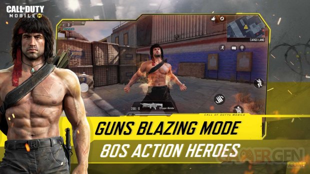Call of Duty Mobile 18 05 2021 80s Action Heroes Rambo bundle