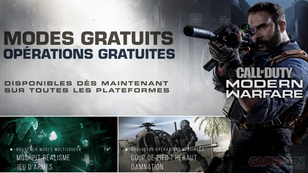 Call of Duty Modern Warfare MAJ 22 novembre