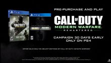 Call of Duty Modern Warfare Remastered early access