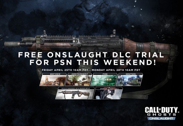 Call of Duty Onslaught trial version PS3 PS4