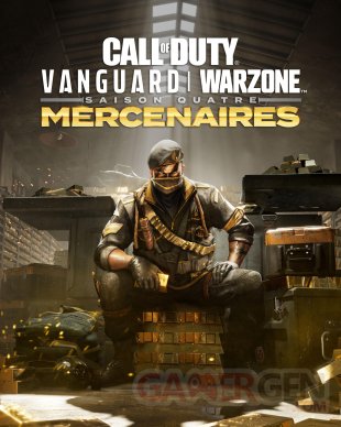 Call of Duty Warzone Vanguard Saison 4 Quatre Mercenaires key art