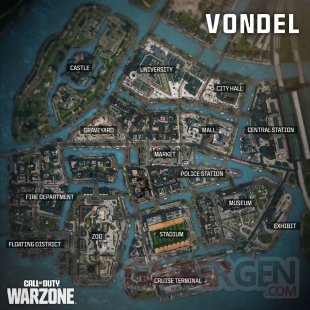 Call of Duty Warzone Vondel map