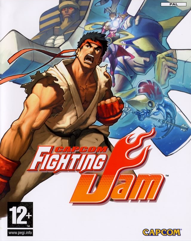 capcom fighting jam cover jaquette