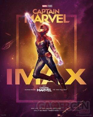 Captain Marvel poster IMAX 08 01 2019
