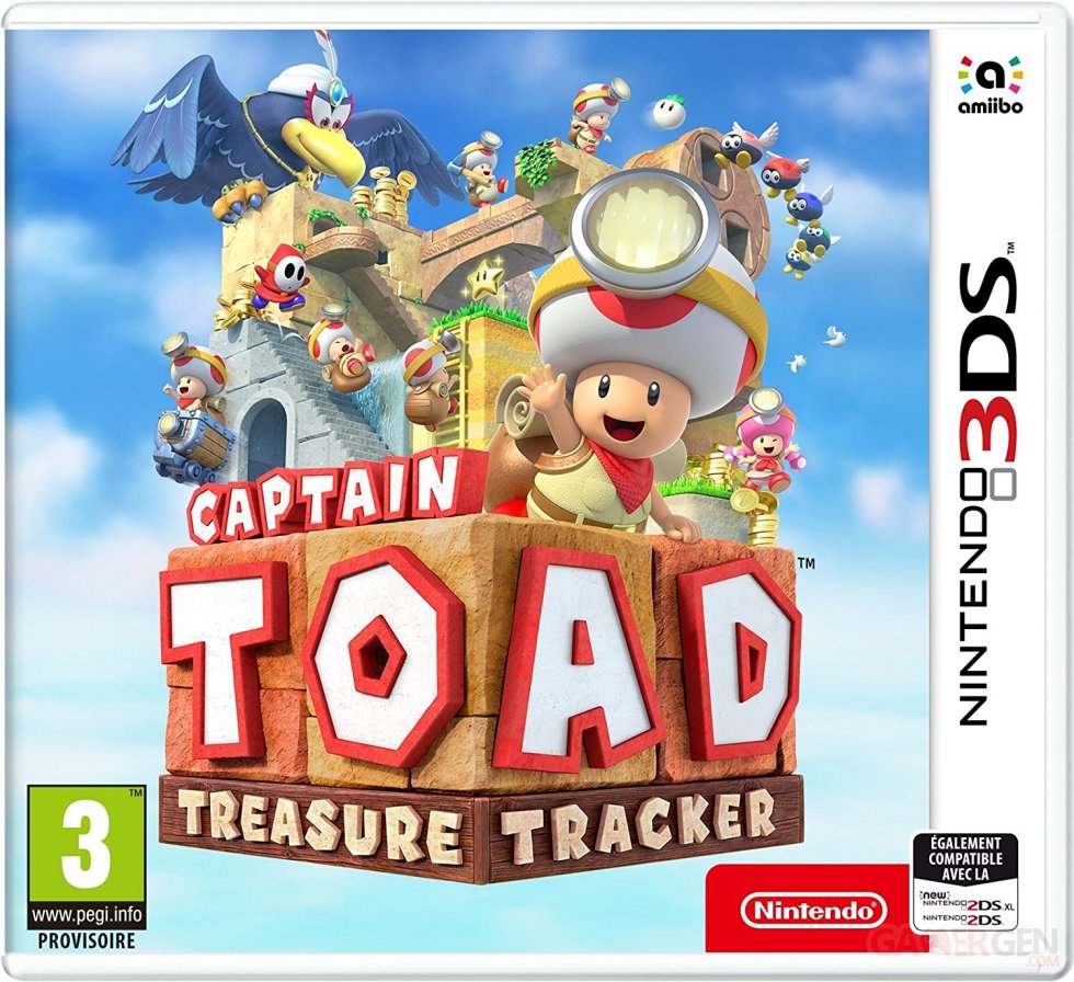 Captain Toad Treasure Tracker jaquette 3ds image