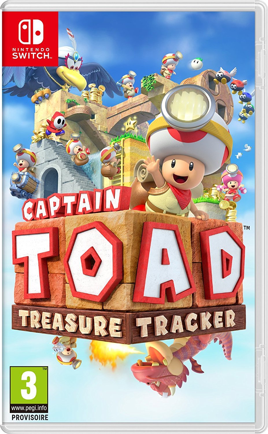 Captain Toad Treasure Tracker jaquette switch image