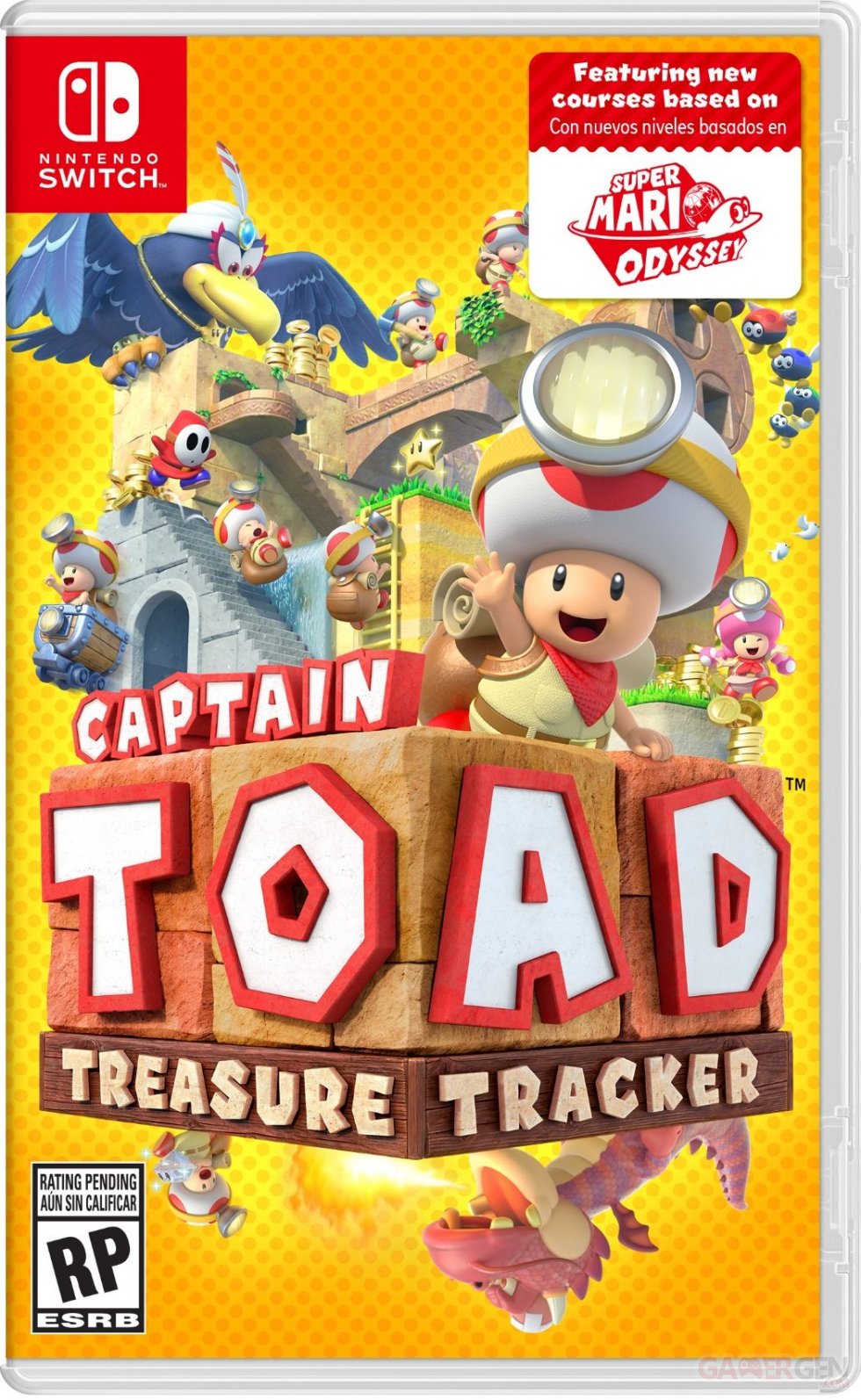 Captain Toad Treasure Tracker Switch jaquette