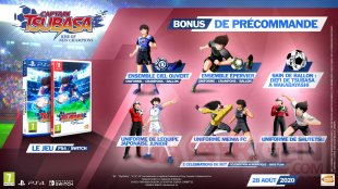 Captain Tsubasa Rise of New Champions bonus précommande 26 05 2020