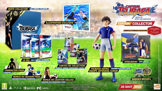 Captain Tsubasa Rise of New Champions édition collector 26 05 2020