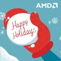 Carte vœux Noël 2021 AMD Radeon