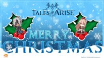 Carte vœux Noël 2021 Bandai Namco Tales of Arise