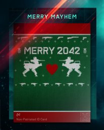 Carte vœux Noël 2021 Battlefield