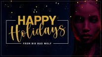 Carte vœux Noël 2021 Big Bad Wolf