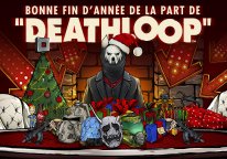 Carte vœux Noël 2021 Deathloop