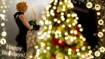 Carte vœux Noël 2021 Final Fantasy VII Remake