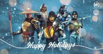 Carte vœux Noël 2021 Mortal Kombat Mobile