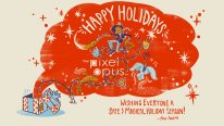 Carte vœux Noël 2021 PixelOpus