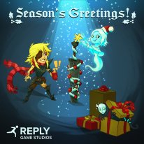 Carte vœux Noël 2021 Reply Game