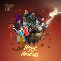 Carte vœux Noël 2021 Untold Tales