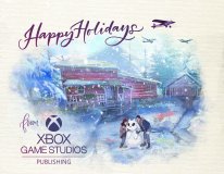 Carte vœux Noël 2021 Xbox Game Studios Publishing