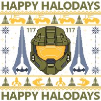 Carte vœux Noël 2021 Xbox Halo