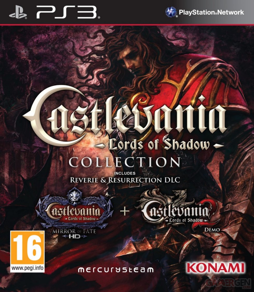 Castlevania Lords of Shadow Collection jaquette PS3